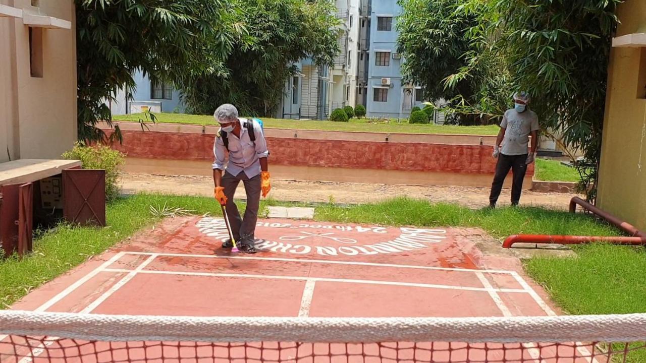 Отель Panthashala Santiniketan Sri Niketan Экстерьер фото